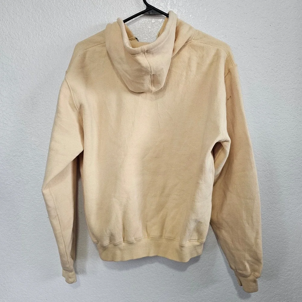 Artisans Wild Horse Graphic Full Zip Hoodie Tan Beige Mens Medium Equestrian - Picture 6 of 7